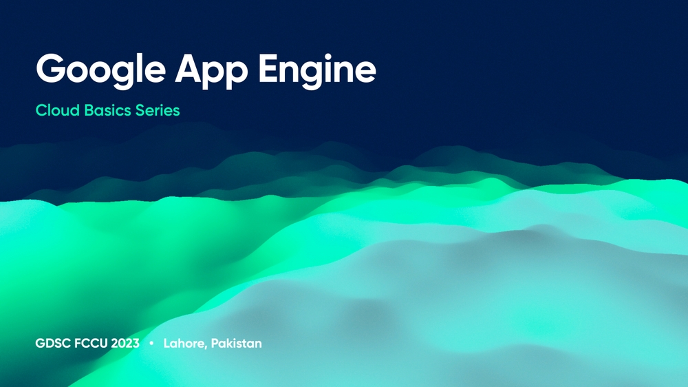 Cloud Basics: Google App Engine